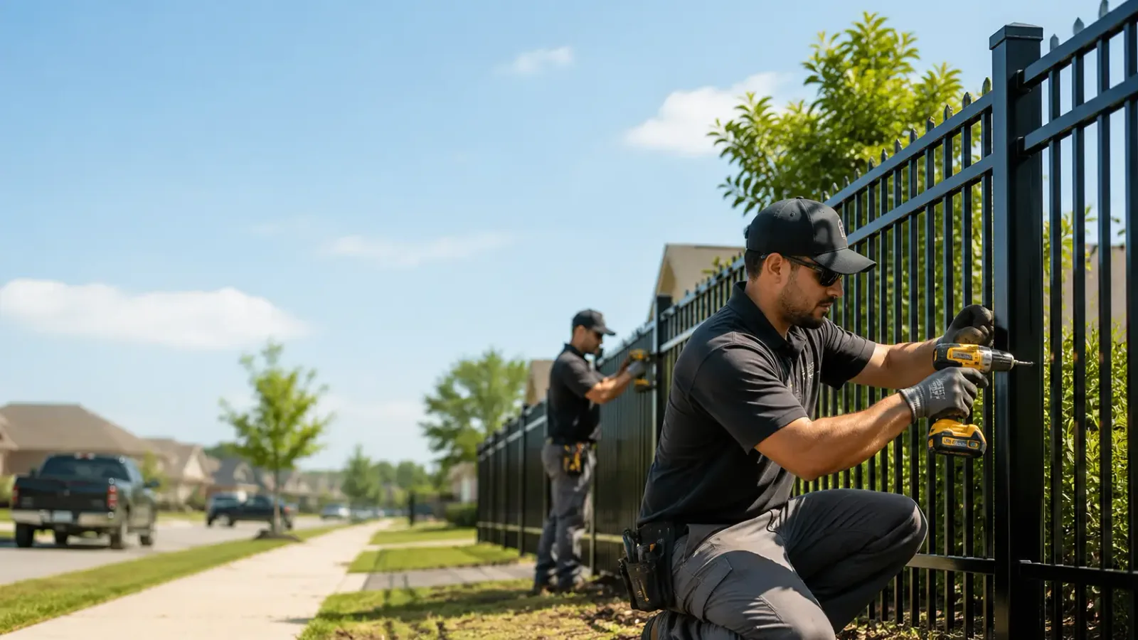 Metal Fence Installation in Charleston, WV